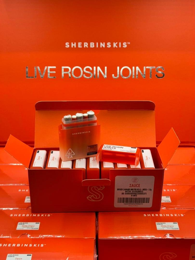 SHERBINSKIS PRE ROLLS LIVE RESIN JOINTS