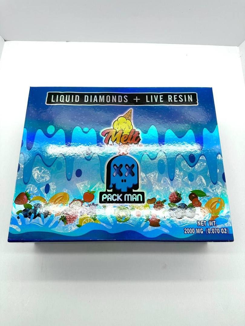 MELT X PACKMAN 2G DISPOSABLE LIQUID DIAMONDS + LIVE RESIN - Image 4
