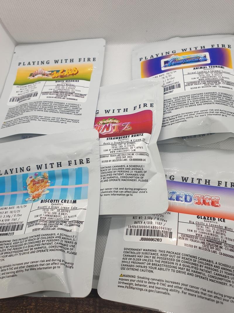 JUNGLE BOYS 1/8TH BAGS PLAYING WITH FIRE - Image 3