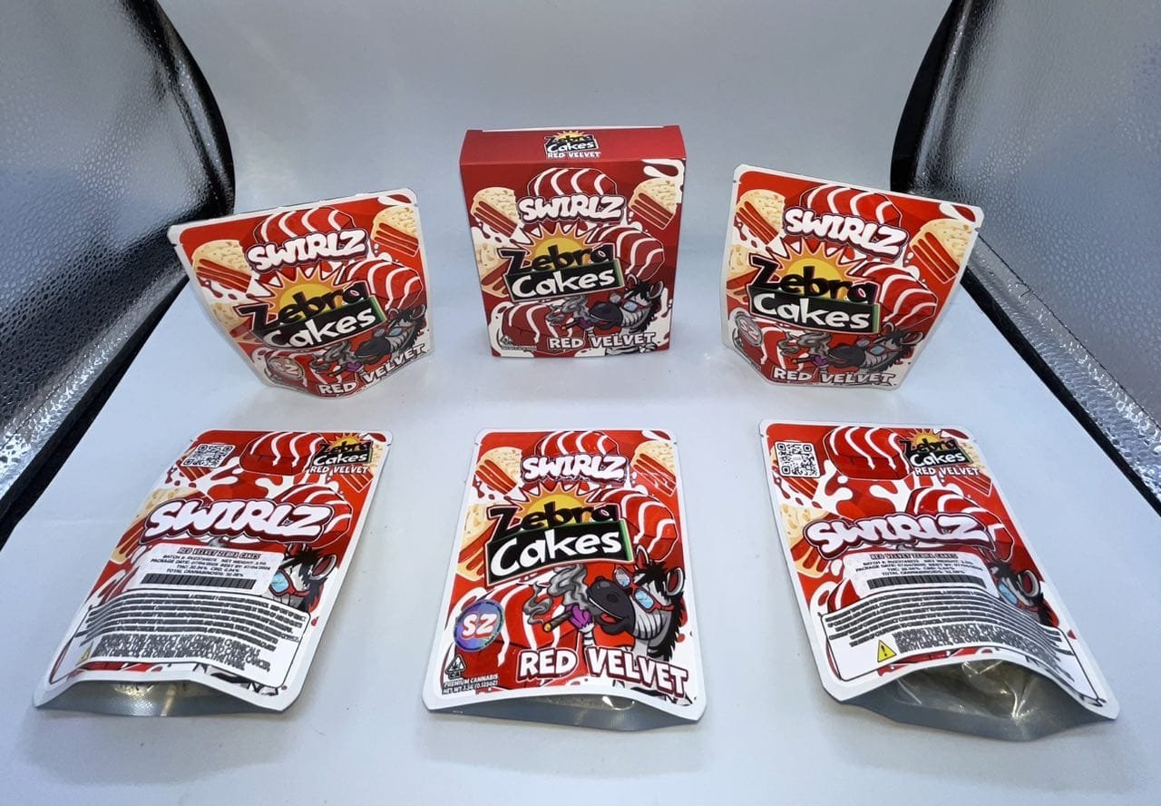 zebra cakes cannabis swirlz, zebra cakes cannabis, zebra cake cannabis by swirlz, zebra cakes weed, zebra cakes