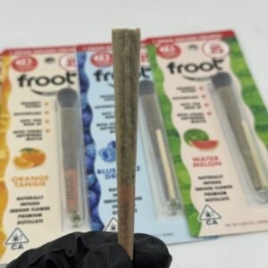 froot 1g infused pre roll, froot, frooted, froot edibles, froot prerolls 14 pack