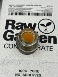RAW GARDEN 1G LIVE RESIN PUCK